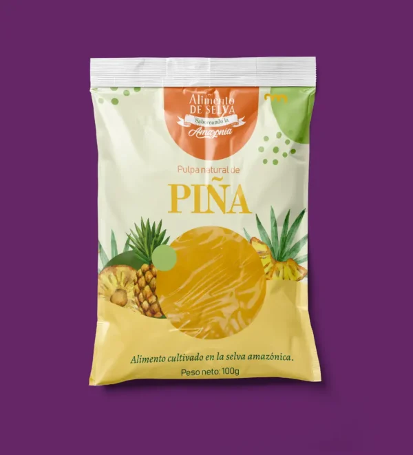 Pulpa de Piña - Pack por 10 de 100gr
