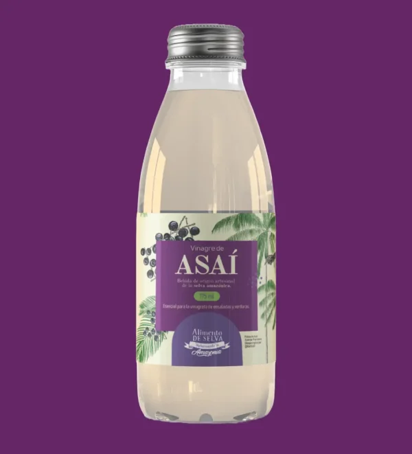 Vinagres elaborados del fruto de asaí 100 ml